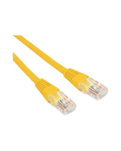 Патч-корд U/UTP, CAT 6, RJ45-RJ45, 26AWG, LSZH, желтый, 0,3м REXANT 02-0295-03 в Ставрополе Патчкорды (медные) Pintop.ru