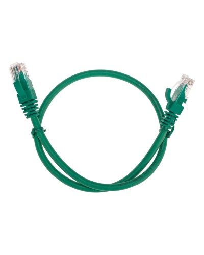 Патч-корд U/UTP, CAT 6, RJ45-RJ45, 26AWG, LSZH, зеленый, 0,5м REXANT 02-0296-05 в Ставрополе Патчкорды (медные) Pintop.ru