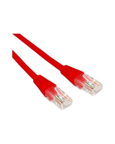 Патч-корд U/UTP, CAT 6, RJ45-RJ45, 26AWG, LSZH, красный, 0,3м REXANT 02-0293-03 в Ставрополе Патчкорды (медные) Pintop.ru