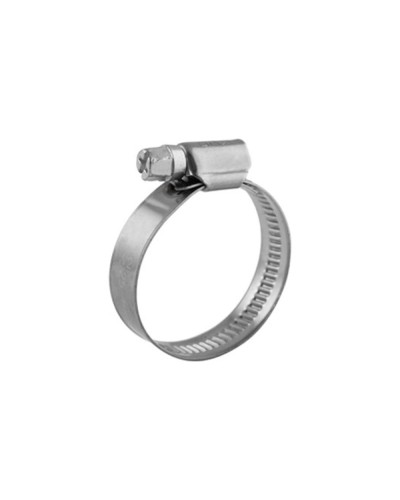 Хомут червячный 16-27/12-0,8мм, нержавеющая сталь W2, (50 шт/уп) REXANT 07-0716-12 в Ставрополе Стяжки-хомуты Pintop.ru