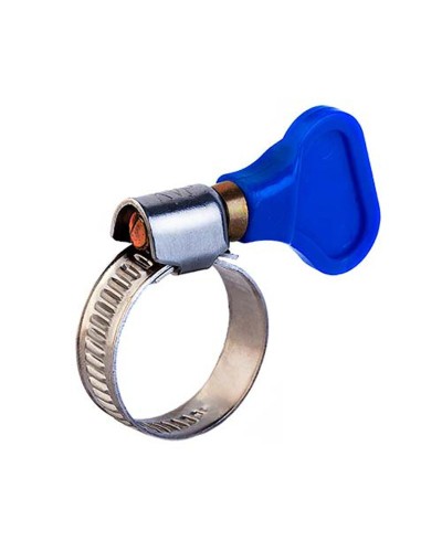 Хомут червячный 20-32/9-0,7мм, с ключом, нержавеющая сталь W2, (50 шт/уп) REXANT 07-0720-1 в Ставрополе Стяжки-хомуты Pintop.ru