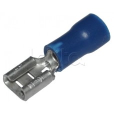 Клемма плоская изолированная 1.5-2.5 мм² (КПИ гнездо - 7.4мм) (100шт/уп) REXANT 08-0433