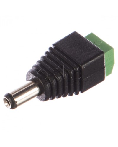 Разъем питания штекер 2.1х5.5 с клеммной колодкой (50шт/уп) REXANT 14-0314 в Ставрополе Коннекторы Pintop.ru