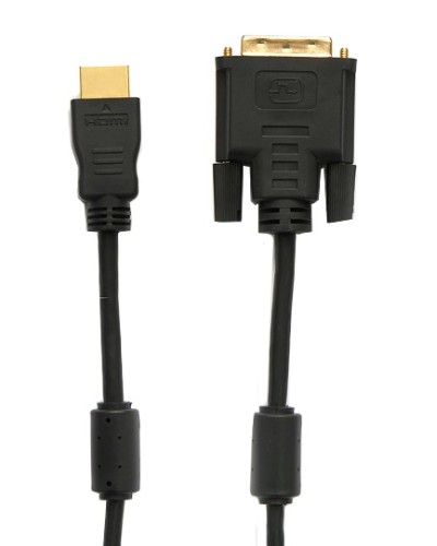 Шнур HDMI - DVI-D gold 5 м с фильтрами (5шт/уп) REXANT 17-6306 в Ставрополе Патч-корды и пигтейлы Pintop.ru