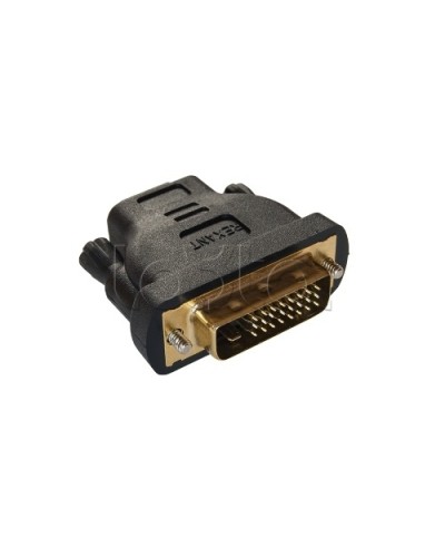 Переходник штекер DVI - гнездо HDMI GOLD (10шт/уп) REXANT 17-6811 в Ставрополе Проходные адаптеры Pintop.ru