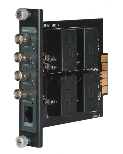 Приемник пассивный 4-х видеосигналов по витой паре, до 600 м SC&T TRP414VH в Ставрополе Видеоусилители, Модуляторы, Делители Pintop.ru