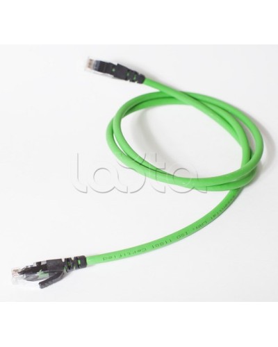 Коммутационный шнур категории 6, U/UTP, 4х2х(7х0,21), LSZH, 1м, зеленый SPL (500012) в Ставрополе Патчкорды (медные) Pintop.ru
