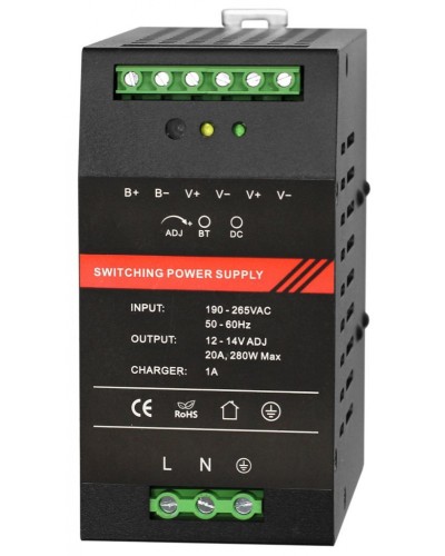 Блок питания Smartec ST-PS120BDU-BK в Ставрополе Дополнительное оборудование для СКУД Pintop.ru