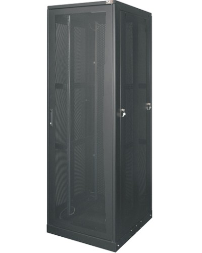 Комплект дверей передняя стеклянная задняя перфорированная для шкафа серии TFE 47U TLK (TFE-4-4780-GP-BK) в Ставрополе Аксессуары для стоек и шкафов Pintop.ru