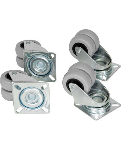 Комплект роликов для шкафов, стоек TRD TLK TLK-CB4 в Ставрополе Полки для шкафов и стоек Pintop.ru