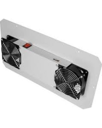 Блок вентиляторный TLK (TLK-FAN2-TERM-GY) для настенных шкафов серии TWC и TWA в Ставрополе Вентиляторные модули Pintop.ru