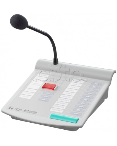 Панель микрофонная TOА RM-200M S в Ставрополе Системы оповещения и трансляции TOA Pintop.ru