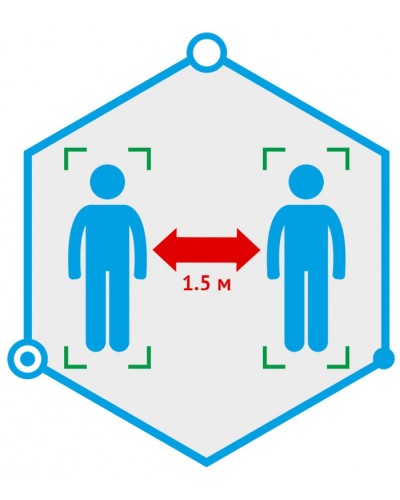 ПО TRASSIR Social Distance Detector в Ставрополе Системы видеонаблюдения Pintop.ru