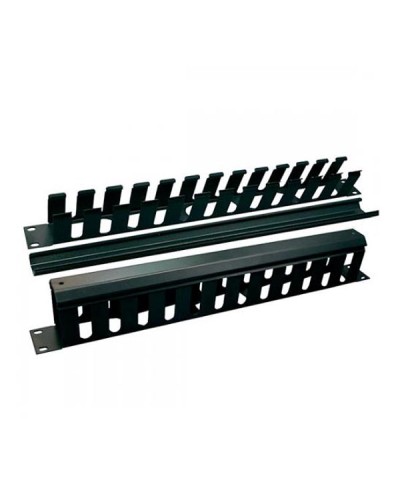 Органайзер кабельный 19 c крышкой на 24 порта, 2U TWT TWT-ORG/CV24-2U в Ставрополе Кабельные органайзеры Pintop.ru