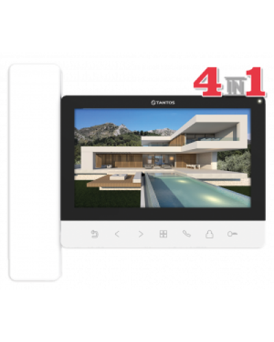 Монитор цветного видеодомофона Tantos LOKI HD SE (White) в Ставрополе Абонентские видеоустройства Pintop.ru