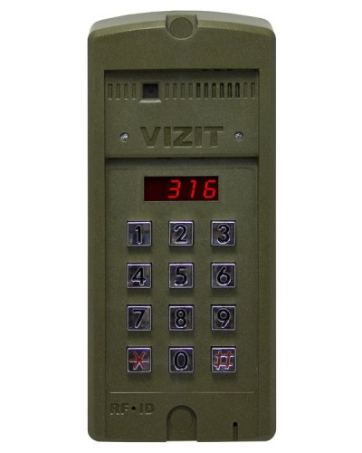 Блок вызова для совместной работы с БУД-302 Vizit БВД-316FCP в Ставрополе Блоки вызова многоабонентные Pintop.ru