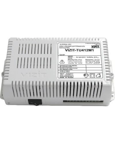 Блок управления терминала консьержа Vizit-TU412M1 в Ставрополе Блоки управления многоабонентные Pintop.ru