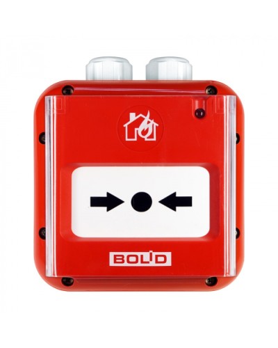 Извещатель пожарный ручной адресный Болид ИПР 513-3АМ исп.01 IP67 в Ставрополе Охранно-пожарное оборудование Pintop.ru