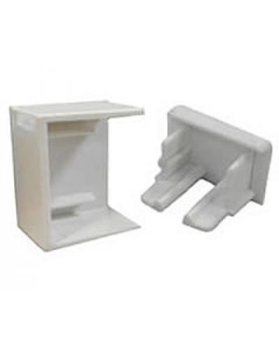 Заглушка 40х16мм (10шт) 700шт. Экопласт 72806-10 в Ставрополе Аксессуары для кабель-канала Pintop.ru