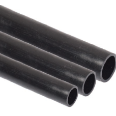Труба гладкая ПНД диам 16 мм, цвет чёрный (100м) Экопласт 22016