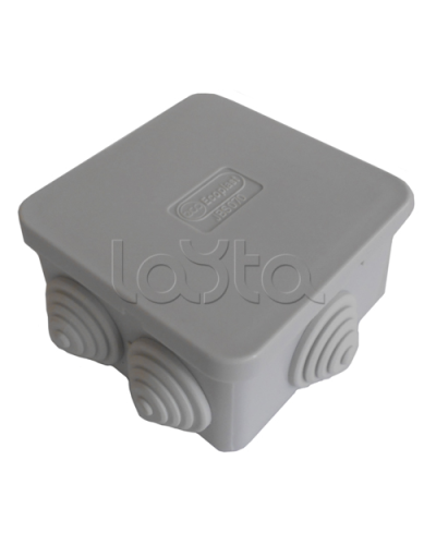 Коробка распред. о/п 100х100х55мм 6 вых., IP55 Экопласт 44037-1 в Ставрополе Распределительные коробки Pintop.ru