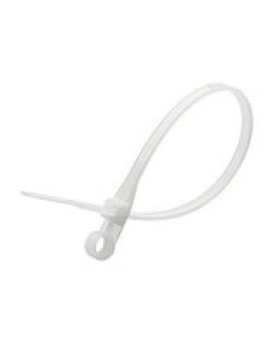 Хомут кабельный 3,5x110 мм с монтажным отверстием Экопласт 45109 в Ставрополе Стяжки-хомуты Pintop.ru