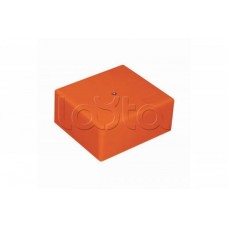 Коробка огн. с глад. стенками,без галогена, заземление, IP41, 5P, (1,5-2,5 мм2) (оранж) ОКЛ Экопласт 46031PE-HF