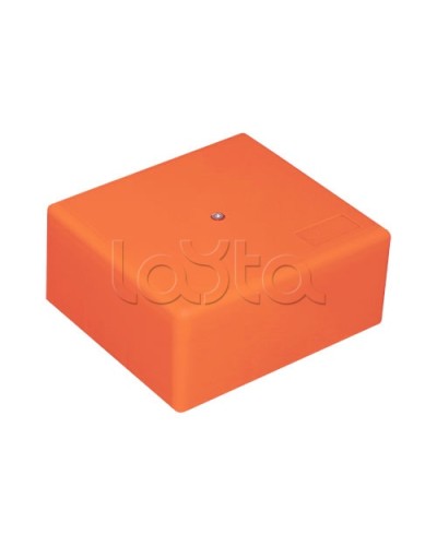 Коробка огн. с глад. стенками,без галогена, IP41, 8P, (1,5-4мм2) (оранж) ОКЛ Экопласт (46151HF) в Ставрополе Коробки (ОКЛ) Экопласт Pintop.ru