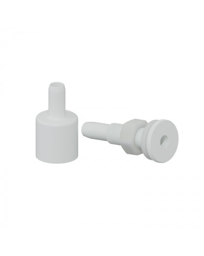 Наконечник для капиляра для подвесного потолка, без отверстия под сверло0-6 мм (49012) в Ставрополе Аксессуары для кабель-канала Pintop.ru