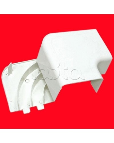 Угол плоский 100х55 с задней стенкой и разделителем для кабель-канала серии ARC-LAN, огнестойкость E15-E110 Экопласт 576311-E110 в Ставрополе Аксессуары для кабель-канала Pintop.ru