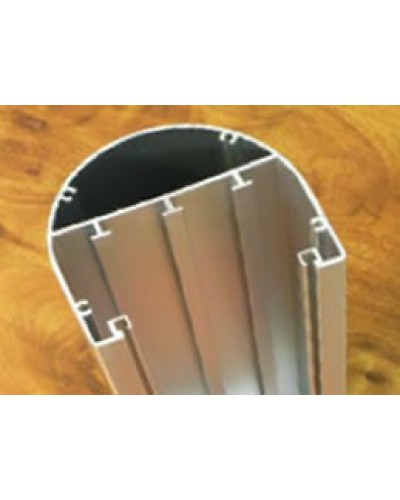 Колонна алюминевая под суппорт (односторонняя) 350мм Экопласт 70135 в Ставрополе Системы лючков и колонн Pintop.ru