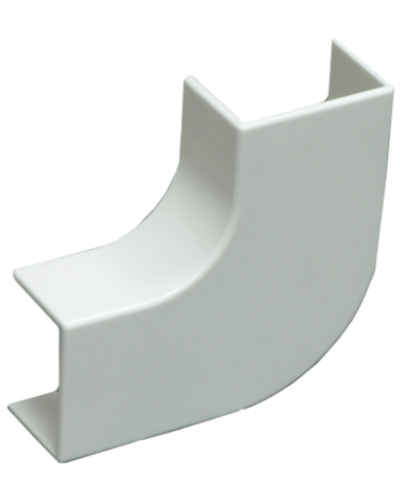 Угол 40х25мм плоский плавный ст.TIA, E110 (10шт) Экопласт 72308-10-E110 в Ставрополе Аксессуары для кабель-канала Pintop.ru