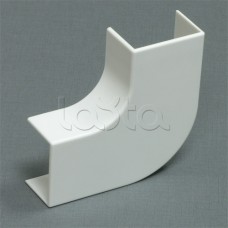 Угол плоский плавный стандарт TIA 60х40 мм Экопласт 76315R
