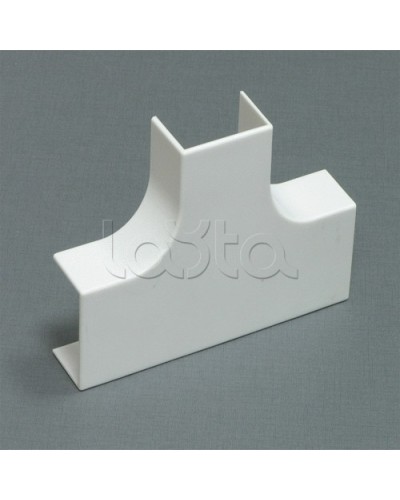 Тройник плавный стандарт TIA 60х40 мм Экопласт 76415R в Ставрополе Аксессуары для кабель-канала Pintop.ru