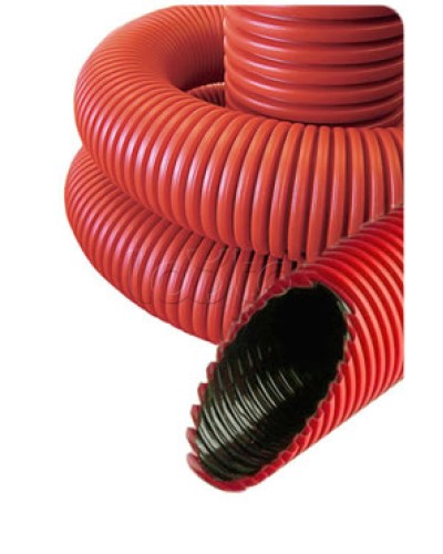 NR090 Гофрированные трубы для прокладки кабеля под землей с протяжкой D90мм (внешн.) (801090) в Ставрополе Труба гофрированная Pintop.ru