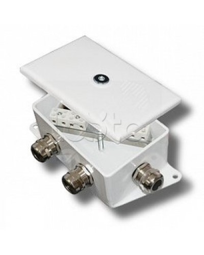 Коробка монтажная огнестойкая Гефест КМ-О (10к)-IP66-d, четыре ввода 120х80х68 в Ставрополе Распределительные коробки Pintop.ru