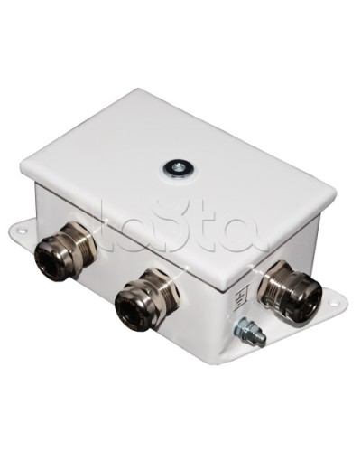 Коробка монтажная огнестойкая Гефест КМ-О (12к)-IP66-d, четыре ввода 120х80х68 в Ставрополе Распределительные коробки Pintop.ru