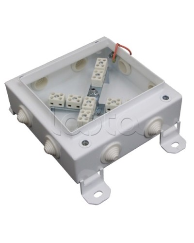 Коробка монтажная огнестойкая Гефест КМ-О (16к*10,0)-IP66 1515, 8 вводов 150х150х60 в Ставрополе Распределительные коробки Pintop.ru