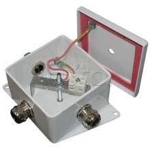 Коробка монтажная огнестойкая Гефест КМ-О (4к*6,0)-IP66 четыре ввода 100х100