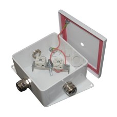 Коробка монтажная огнестойкая Гефест КМ-О (6к*10,0)-IP66-120х120, дваввода