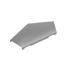 Крышка горизонтального угла 45 гр. 50 мм "ПЛЮС" КМ-профиль (KGLplus45-50)