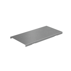 Крышка на вертикальный Т-ответвитель переходник 150-100 мм с разворотом трассы на 90 гр. "ПЛЮС" (нижняя часть меньше исходной) INOX304 КМ-Профиль (KTDPSplus90-150-100 INOX304)