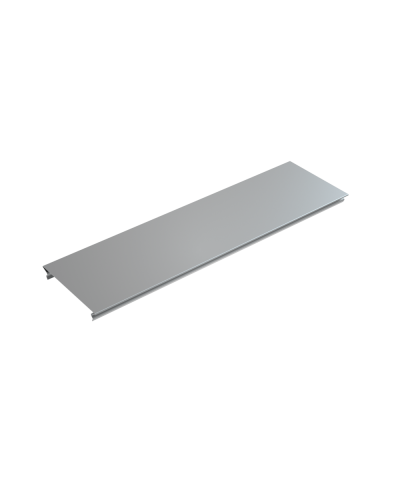 Крышка лотка 150 L3000 мм КМ-Профиль (KL150-3000) в Ставрополе Аксессуары для лотков Pintop.ru