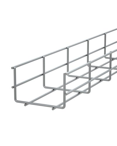 Проволочный лоток 60х400 L3000 мм КМ-Профиль (PL60-400-3000) в Ставрополе Кабельные лотки Pintop.ru