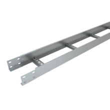 Лоток лестничный 80х600х1,2 L2500 мм "Быстрый монтаж" КМ-Профиль (LLS80-600-1.2-2500)