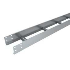 Лоток лестничный 100х100х1,5 L2000 мм "Быстрый монтаж" КМ-Профиль (LLS100-100-1.5-2000)