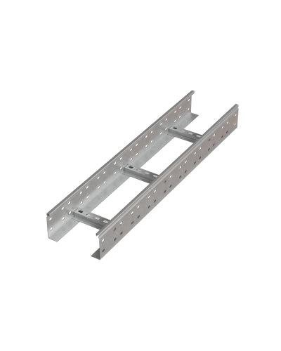 Лоток лестничный 100х500х1,2 L2000 мм INOX304 N КМ-Профиль (LL100-500-1.2-2000 INOX304 N) в Ставрополе Кабельные лотки Pintop.ru