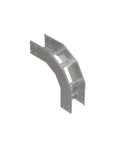 Угол лестничный вертикальный внешний 90 гр. 150х700х1,2 мм HD N КМ-профиль (LVL90-150-700-1.2 HD N) в Ставрополе Аксессуары для лотков Pintop.ru