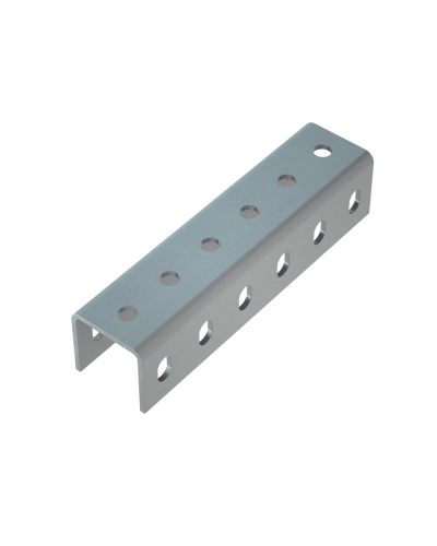 Соединитель усиленного швеллера 50х50х4,0 мм HD КМ-Профиль (SLPU50-50 HD) в Ставрополе Аксессуары для лотков Pintop.ru