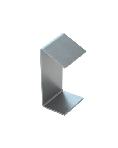 Распорка для швеллера 50х50х4,0 мм (под основание 160 мм) КМ-профиль (RP41-148-2.5) в Ставрополе Аксессуары для лотков Pintop.ru